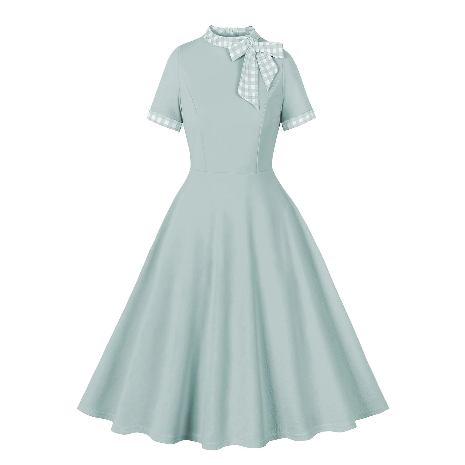 Robe Fourreau Année 50 Vert