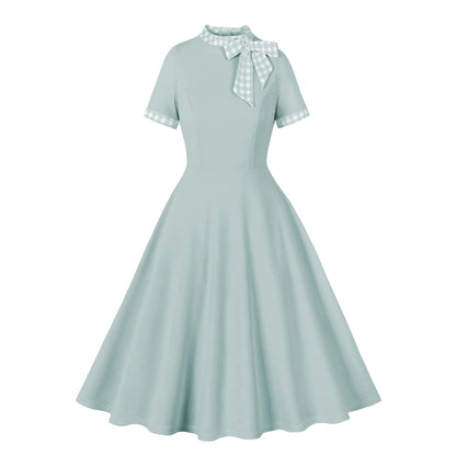 Robe Fourreau Année 50 Vert