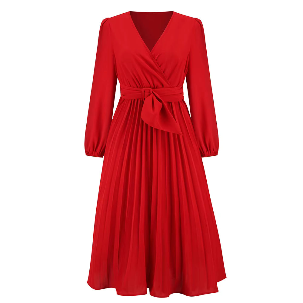Robe Vintage Année 70 Rouge