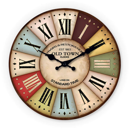 Petite Horloge Murale Vintage Restauration