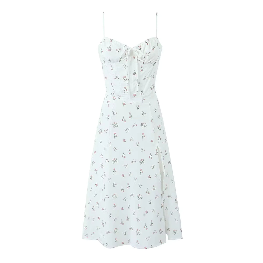 Robe Patineuse Année 50 Blanc