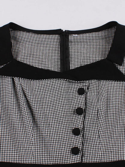 Robe Année 50 Pin Up Noir