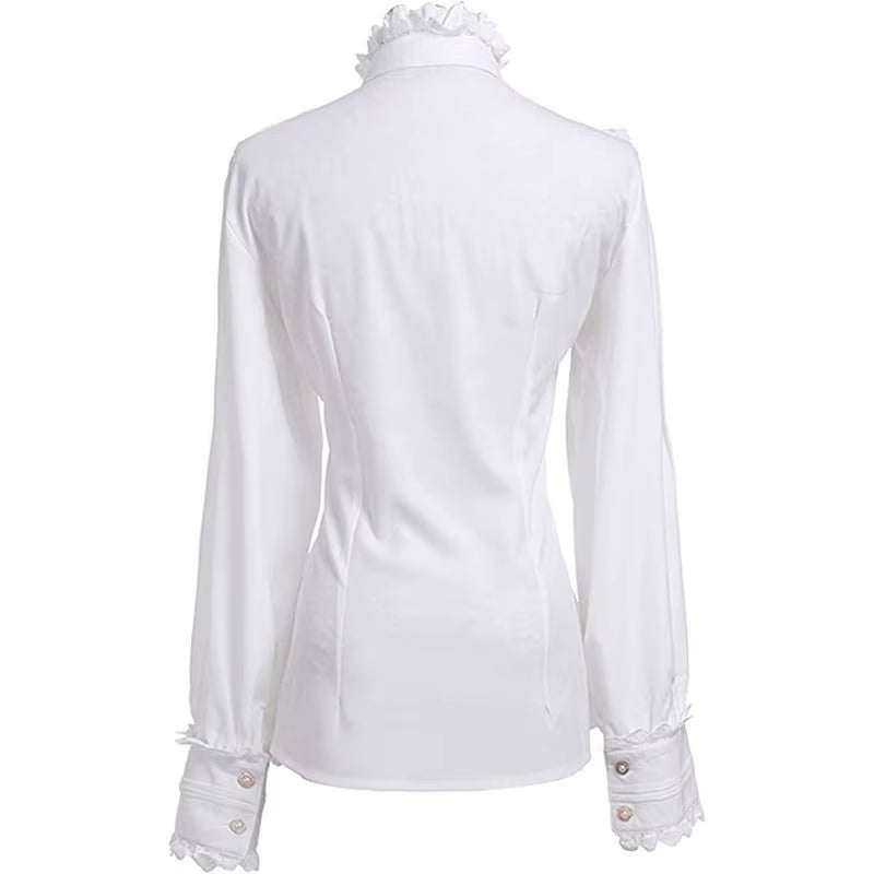 Top Vintage Années 30 Blanc