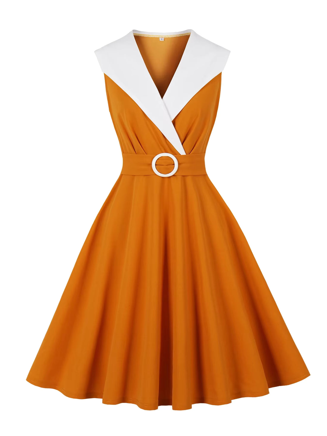 Robe Années 60 Orange