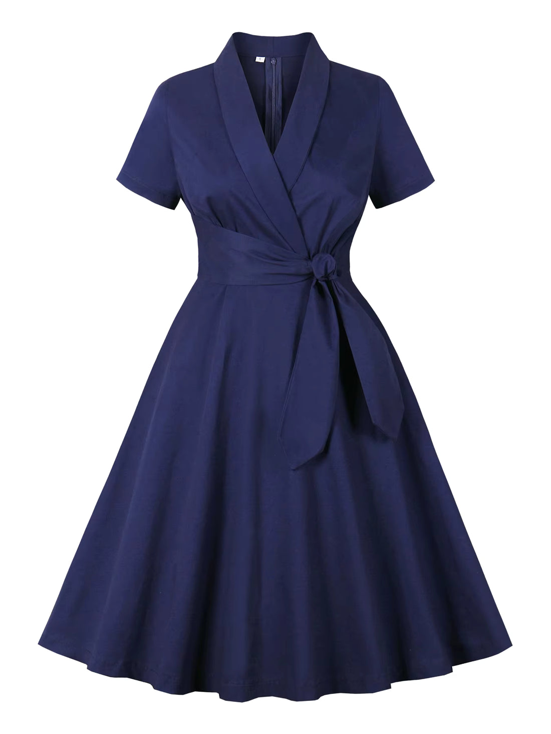 Robe Année 50 Grande Taille Bleue