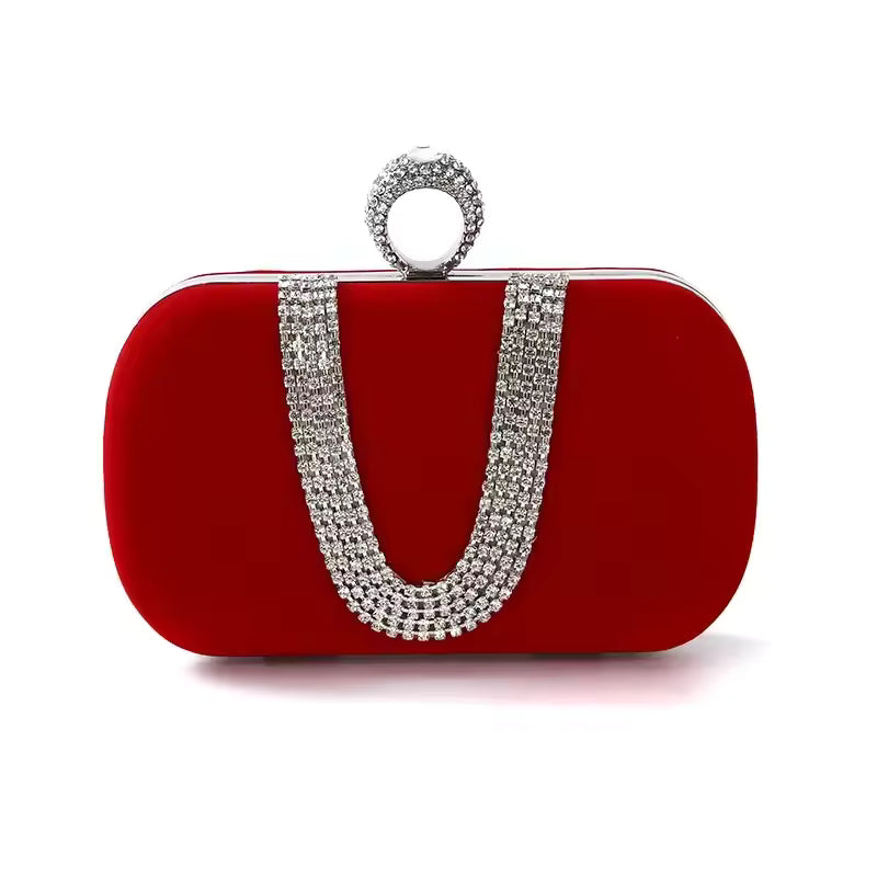 Sac Vintage Années 20 Rouge