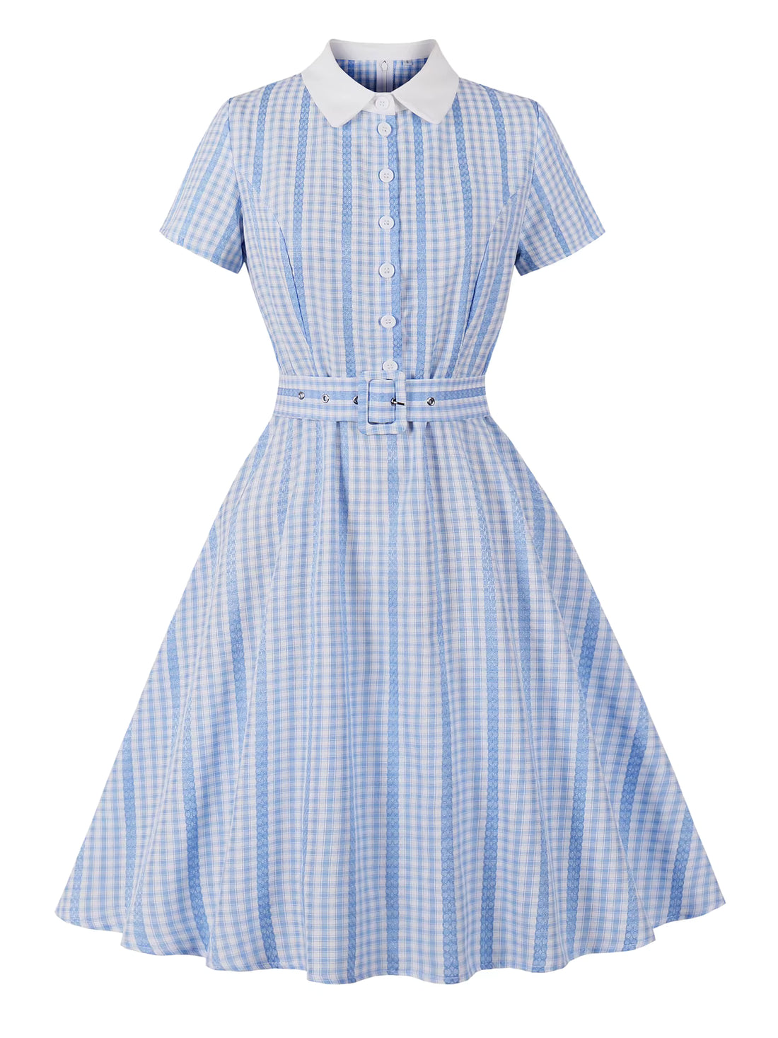 Robe Année 50 Paris Bleu