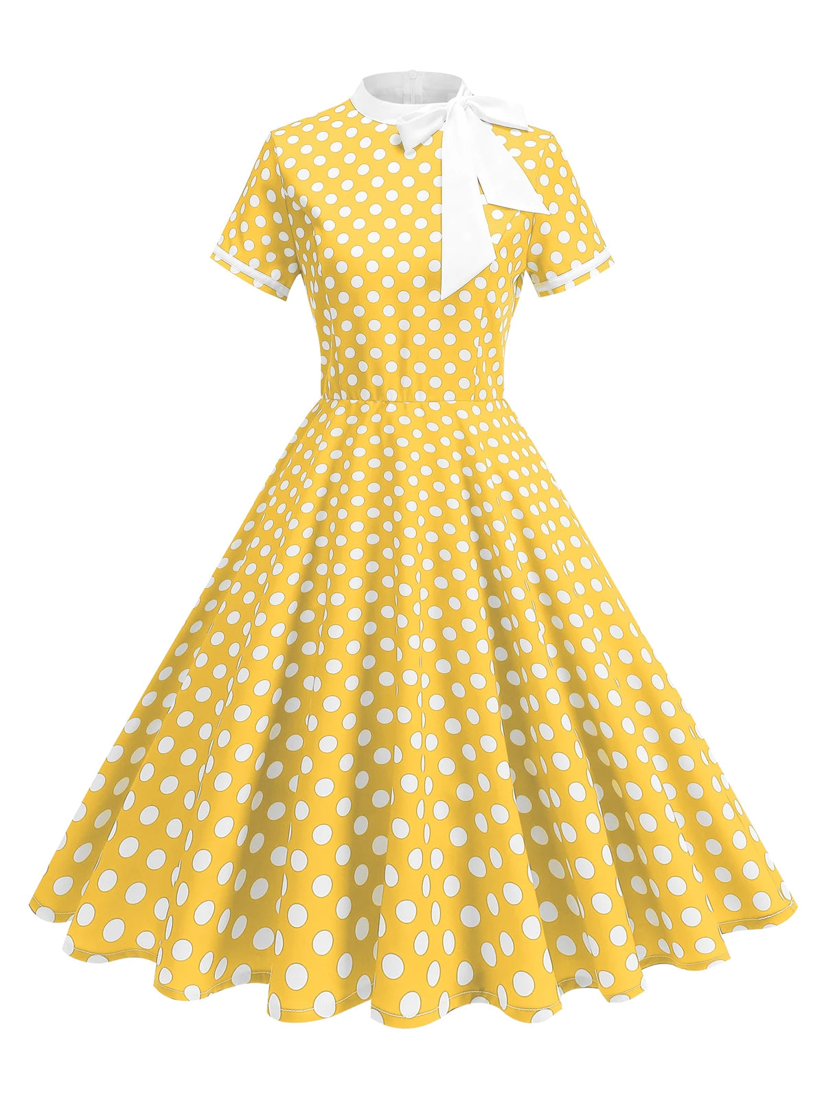 Robe Guinguette Jaune
