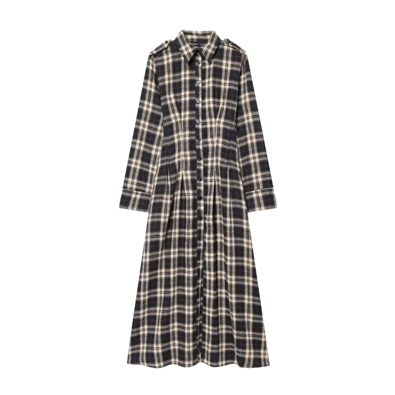Robe Vintage 3/4 Rayée