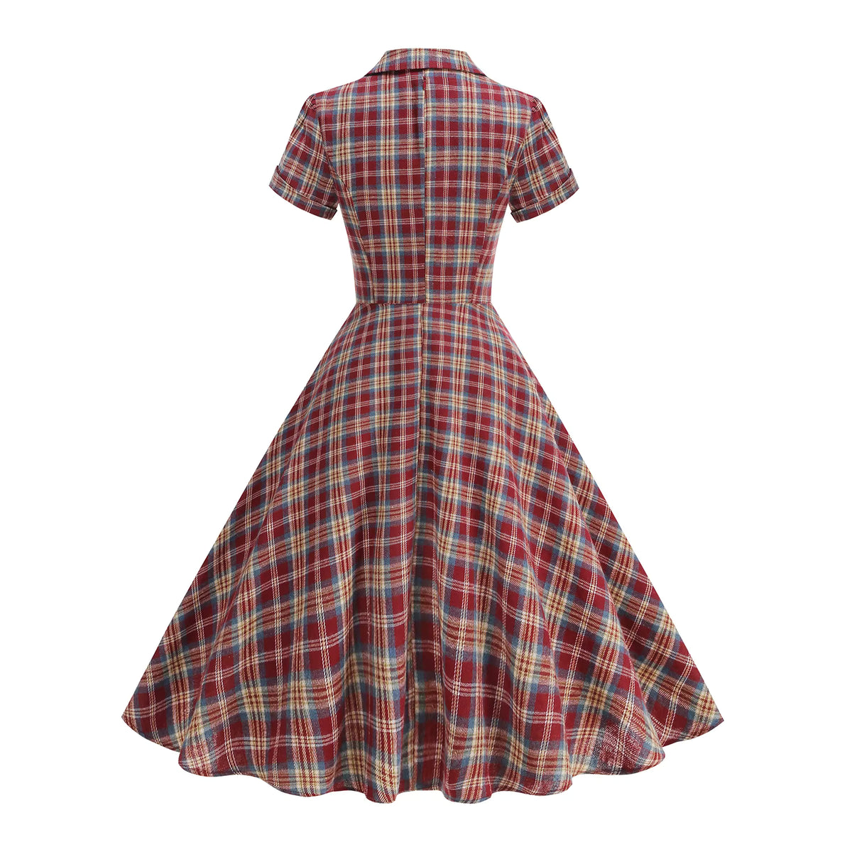 Robe Style Année 50 Rouge