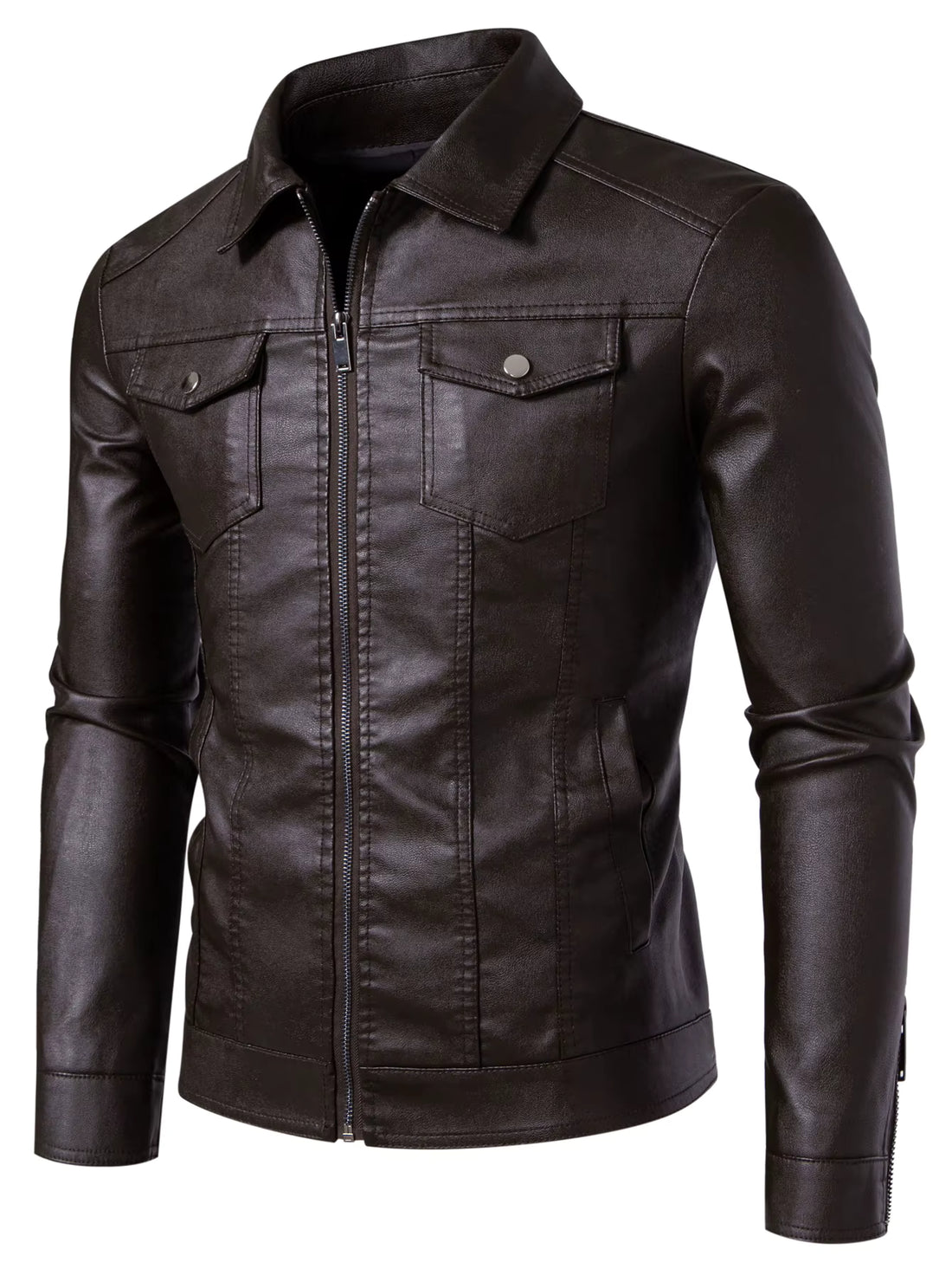 Blouson Homme Aviateur Café