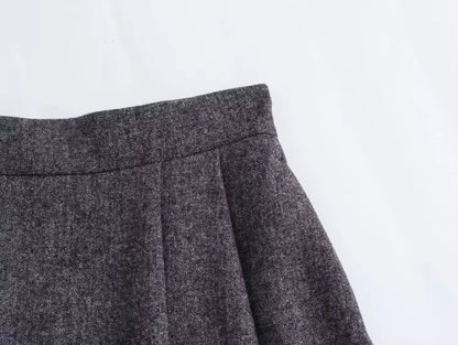 Jupe Vintage Gris