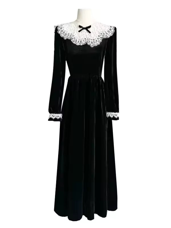 Robe Années 40 Jacquard