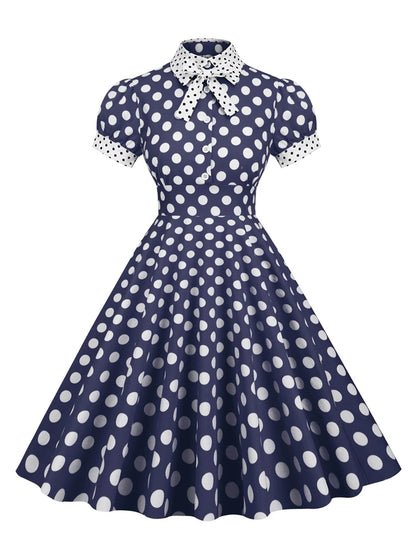 Robe Guinguette a Pois