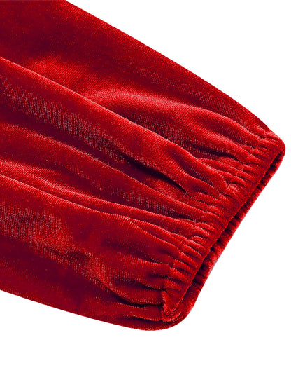 Robe de Soirée Rouge Vintage