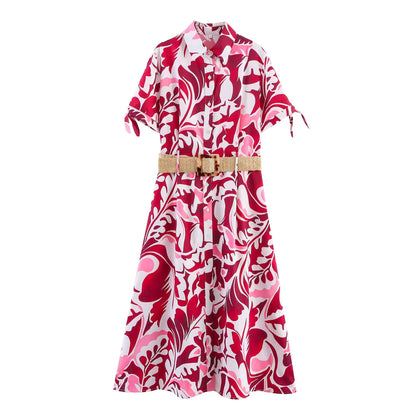 Robe Vintage Moderne Rose