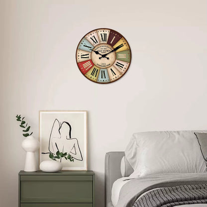 Petite Horloge Murale Vintage Restauration