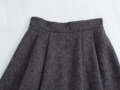 Jupe Vintage Gris