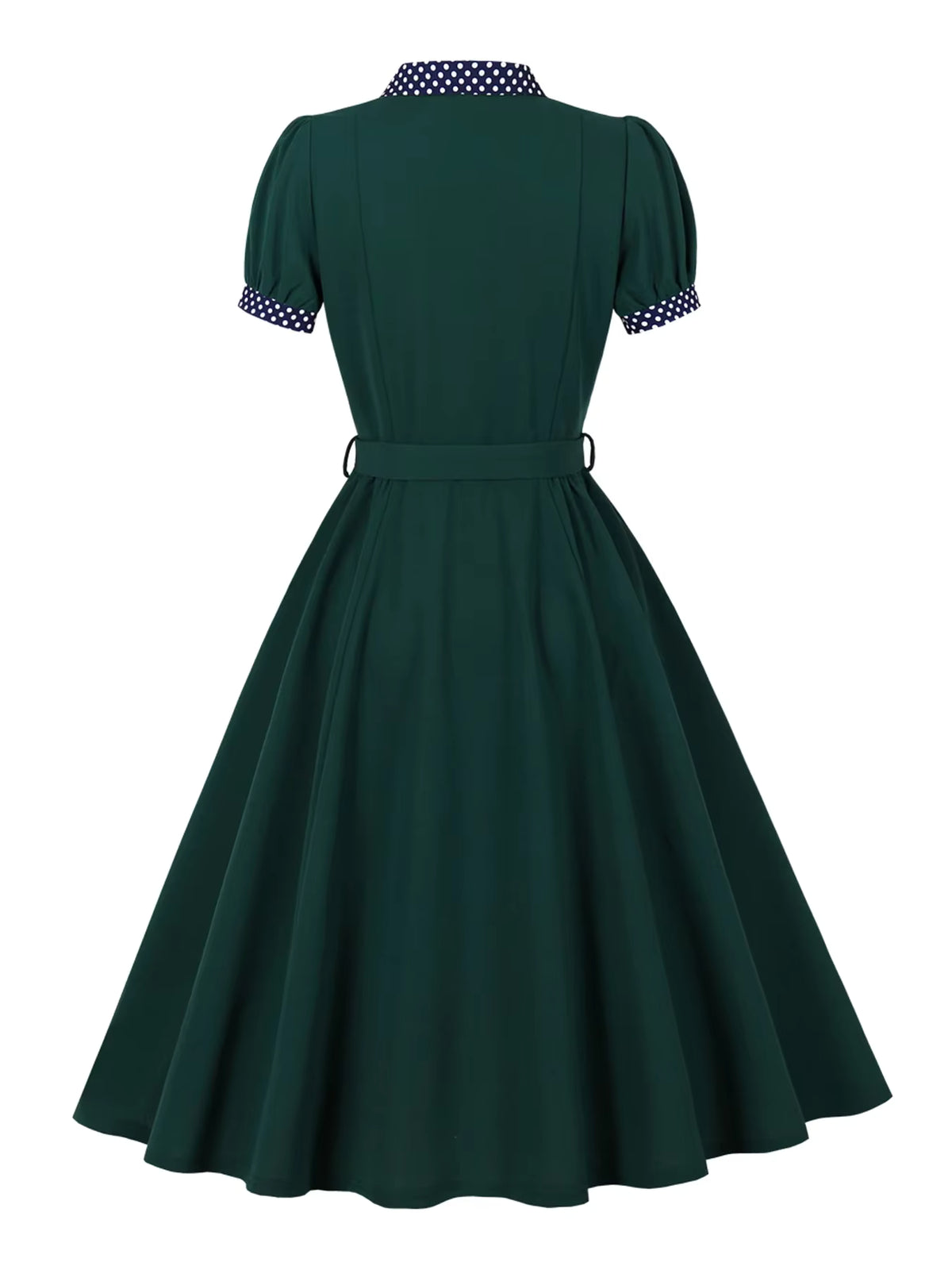 Robe Vintage Verte Années 40