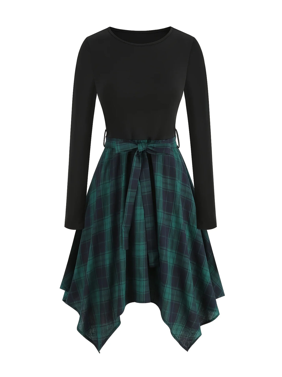 Robe Vintage Ecosse Noir