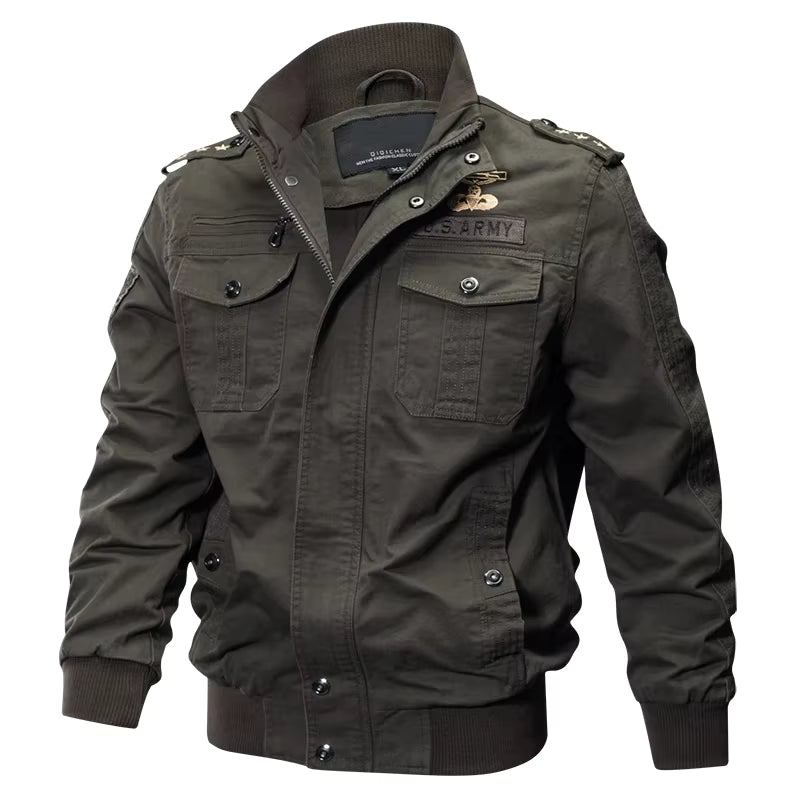 Blouson Aviateur Homme Simili Cuir