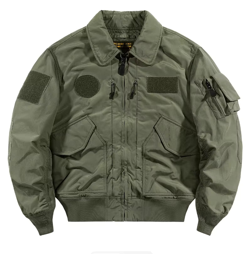 Blouson Aviateur Pour Homme Vert