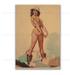 Affiche Elvgren Vintage - Louise Vintage