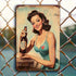 Affiche Vintage Pin Up Encre - Louise Vintage