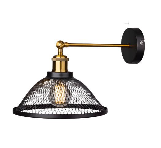 Applique Murale Industrielle Vintage Col de Cygne - Louise Vintage