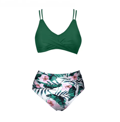 Bikini Taille Haute Vintage Chic - Louise Vintage