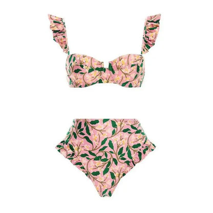Bikini Taille Haute Vintage Classic - Louise Vintage