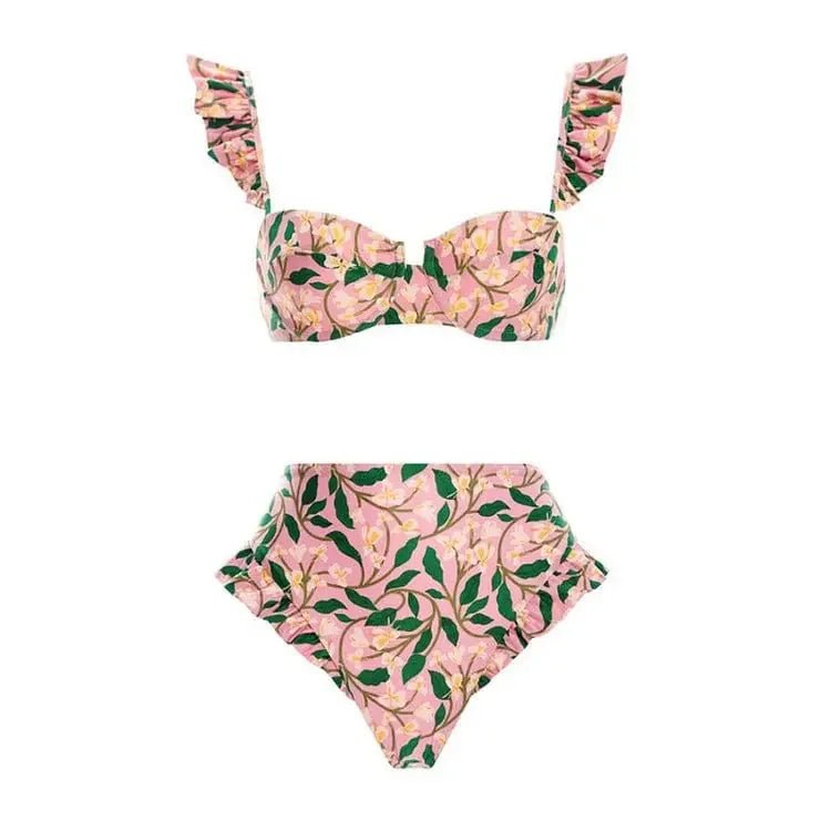 Bikini Taille Haute Vintage Classic - Louise Vintage