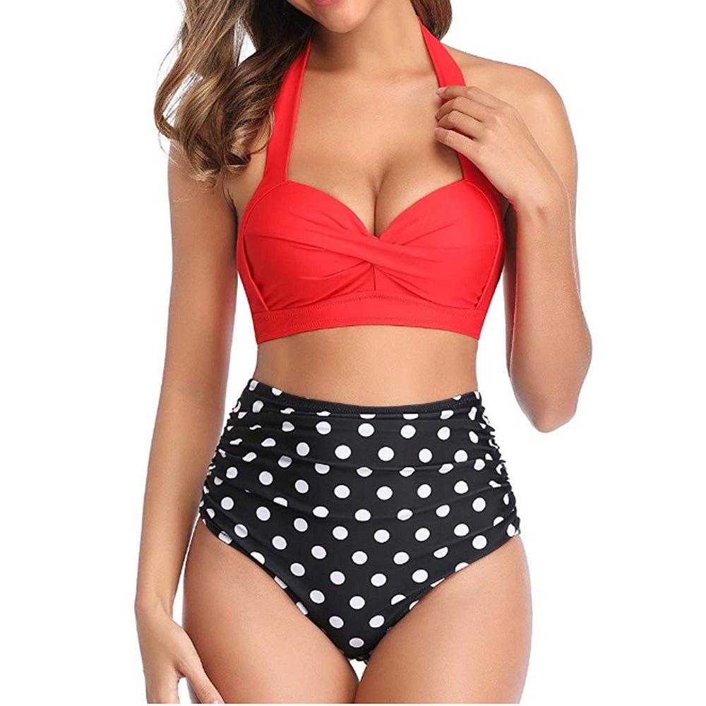 Bikini Taille Haute Vintage Glamour - Louise Vintage