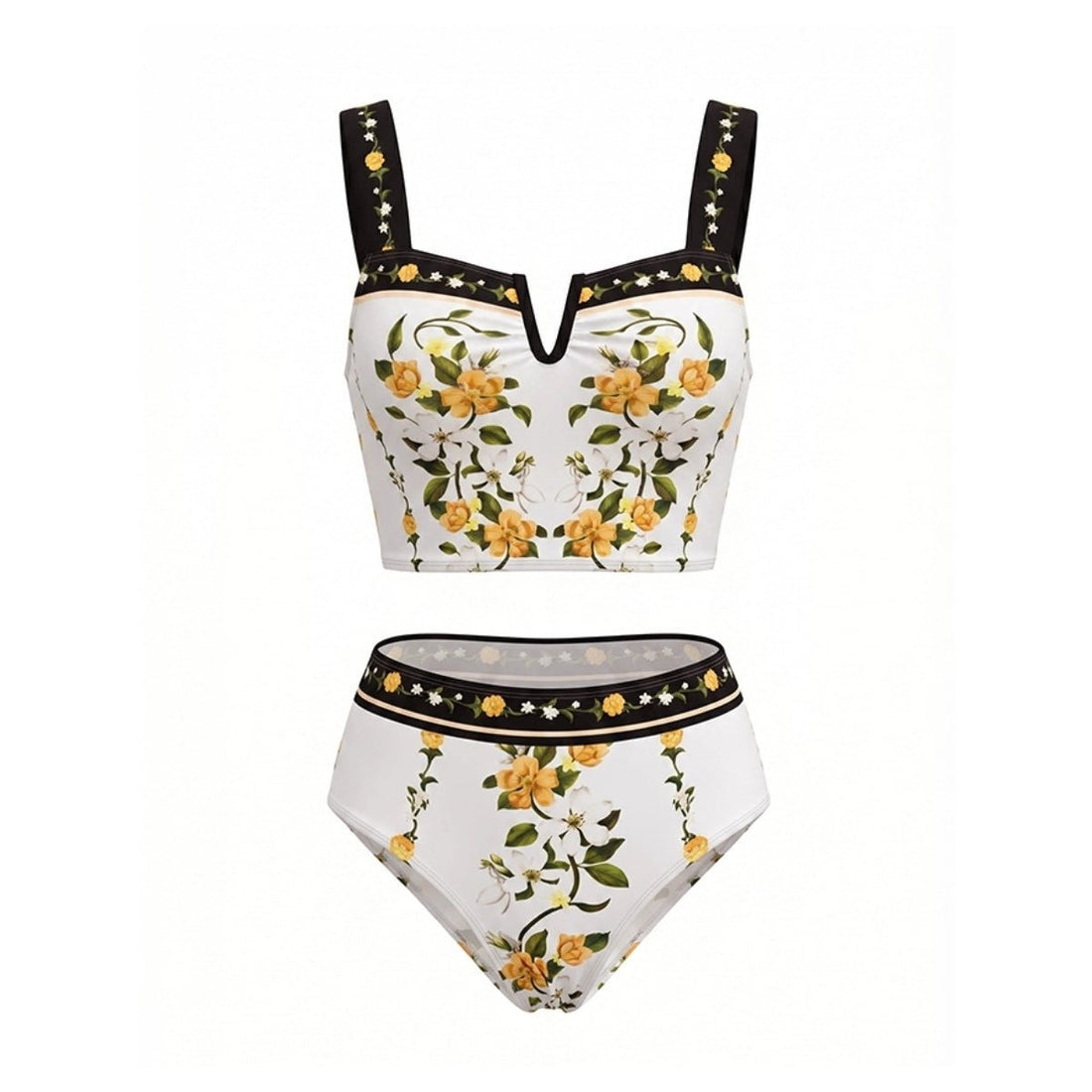 Bikini Taille Haute Vintage Pin Up - Louise Vintage