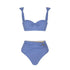 Bikini Taille Haute Vintage Violet - Louise Vintage