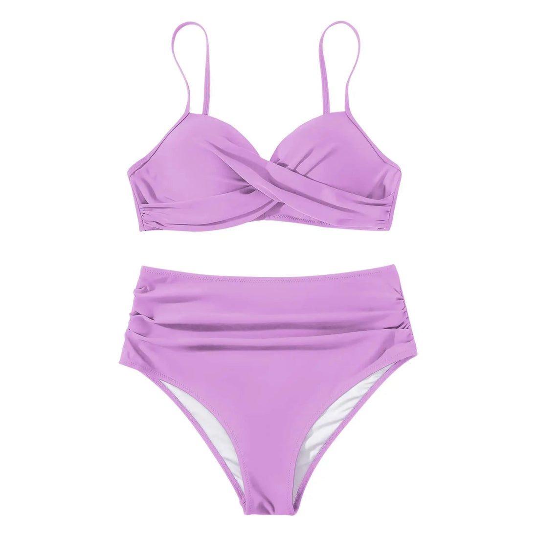 Bikini Vintage Croisé Violet - Louise Vintage