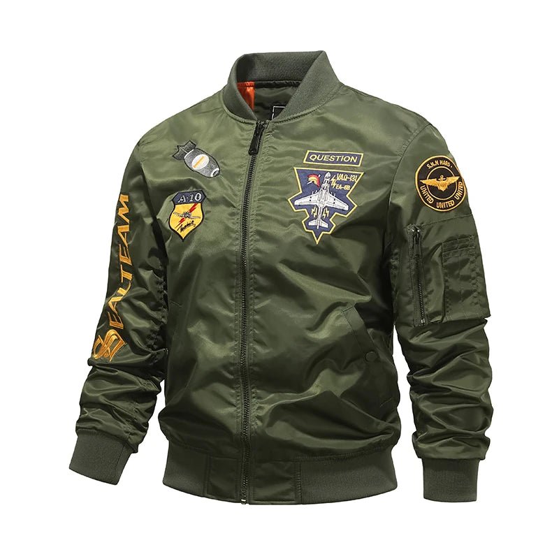 Blouson Aviateur Armée - Louise Vintage
