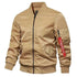 Blouson Aviateur Beige Homme - Louise Vintage