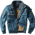 Blouson Aviateur Bleu Homme - Louise Vintage