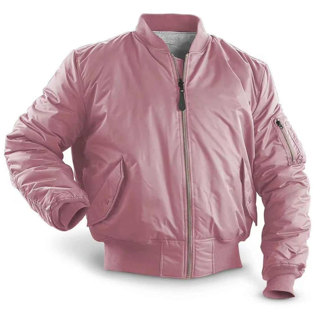 Blouson Aviateur Bombers Rose - Louise Vintage