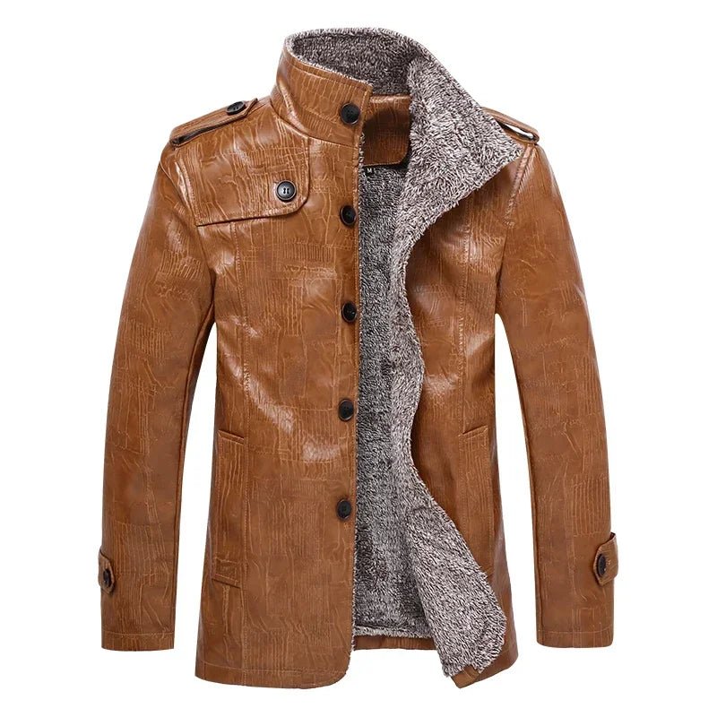 Blouson Aviateur Camel Homme - Louise Vintage