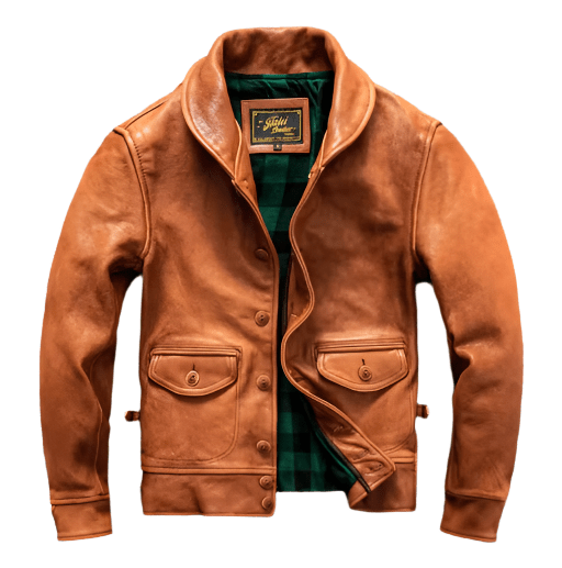 Blouson Aviateur Cuir Vintage - Louise Vintage