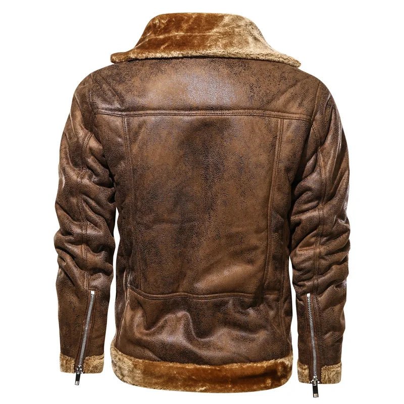 Blouson Aviateur en Daim Homme