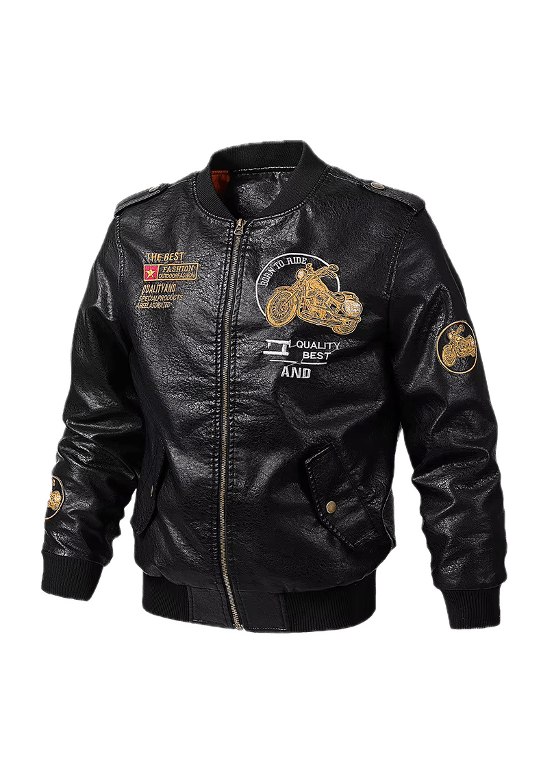 Blouson Aviateur en Laine - Louise Vintage