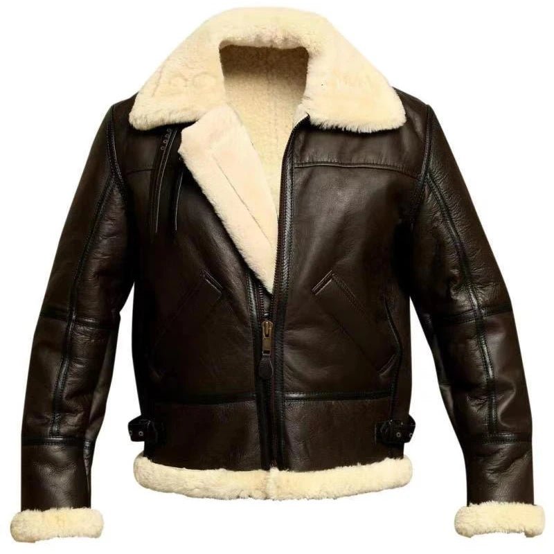 Blouson Aviateur Fourrure - Louise Vintage