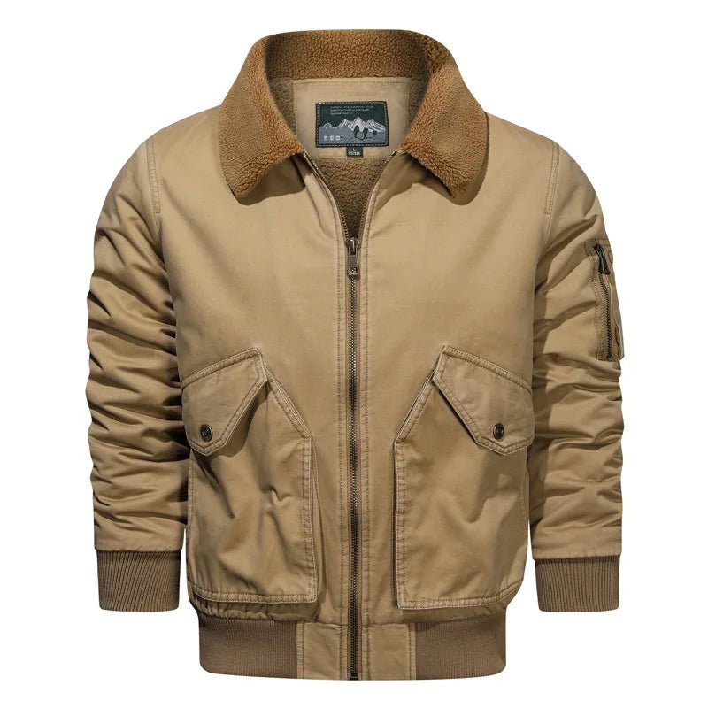 Blouson Aviateur Homme Hiver - Louise Vintage