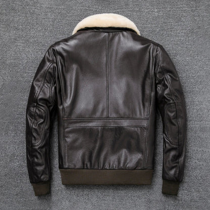Blouson Aviateur Mouton - Louise Vintage