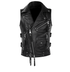 Blouson Aviateur Sans Manche Noir - Louise Vintage