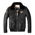 Blouson Cuir Aviateur Top Gun - Louise Vintage