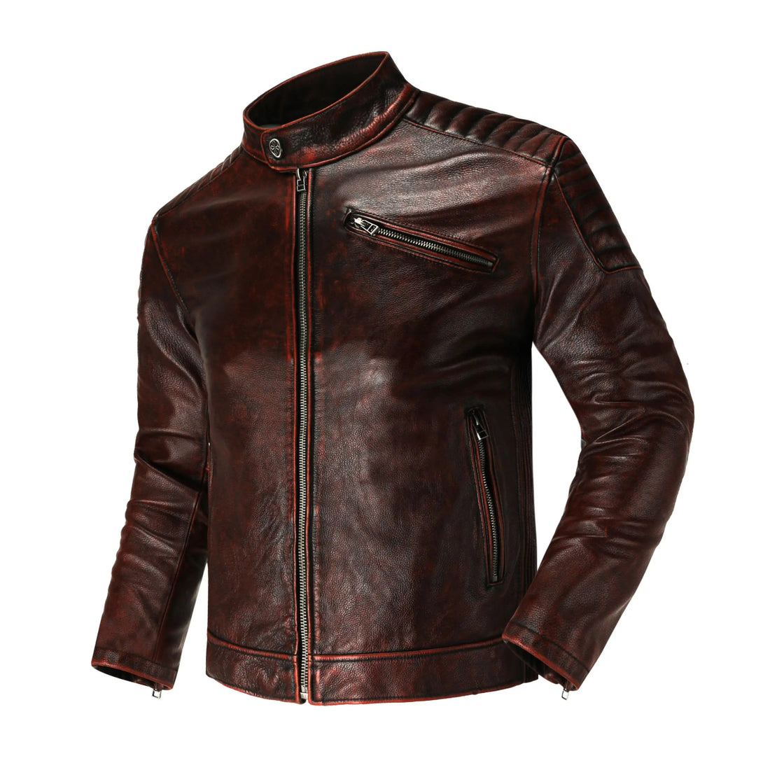 Blouson de Cuir Aviateur - Louise Vintage